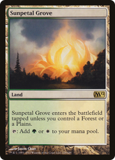 Bosque da Pétala Solar / Sunpetal Grove - Magic: The Gathering - MoxLand